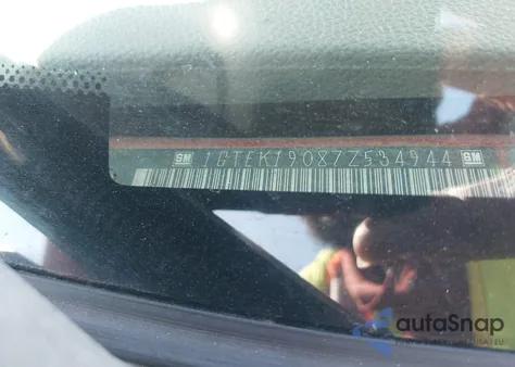 2007 GMC Sierra 1500 Sle1 from USA, damaged, VIN 1GTEK19087Z534944